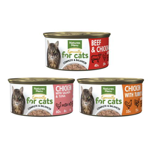 Natures Menu Especially For Cats Cat Multipack 85g x 48